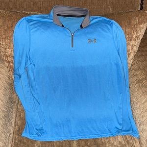 Under Armour Mens Threadborne 1/4 zip Pullover Sz large